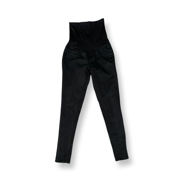 Motherhood Maternity Skinny Jeans in Black - Size S - Picture 1 of 7